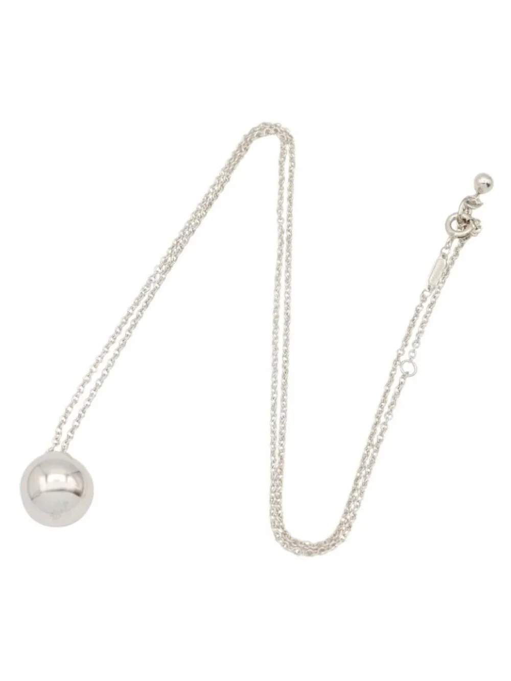Tiffany & Co Necklace Ball 45.5 51 925 Sterling Silver